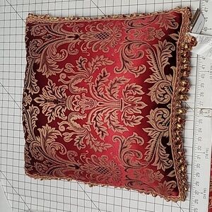 Renaissance Square Pillow‎ 22" x 22" Style #1250 Accent Pillow NIB #1